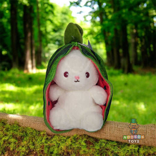 REVERSIBLE BUNNY-WATERMELON