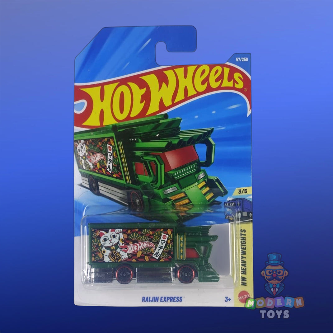 Hot Wheels Raijin Express HW Heavyweights