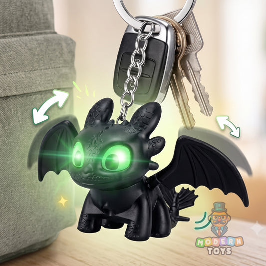 Mini Dragon LED Keychain
