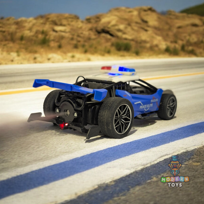 HIGH SPEED POLICE CAR