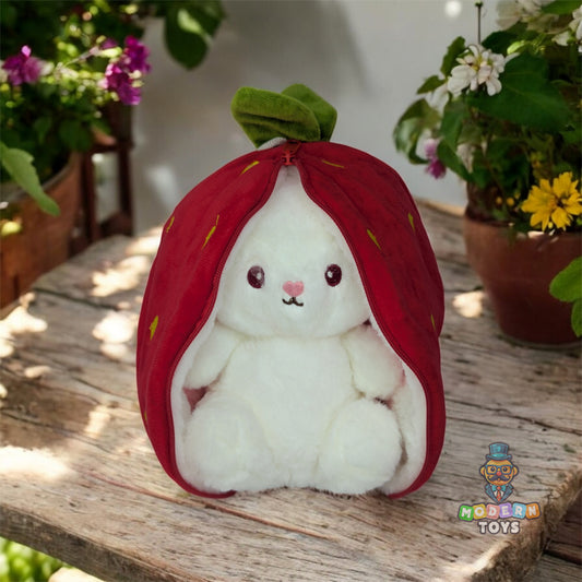 REVERSIBLE BUNNY -RED