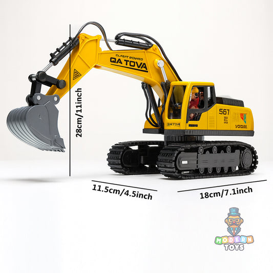 RC QA TOVA EXCAVATOR - 9 CHANNEL