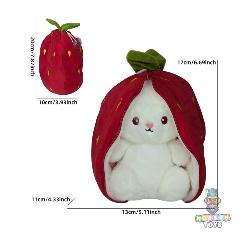REVERSIBLE BUNNY -RED