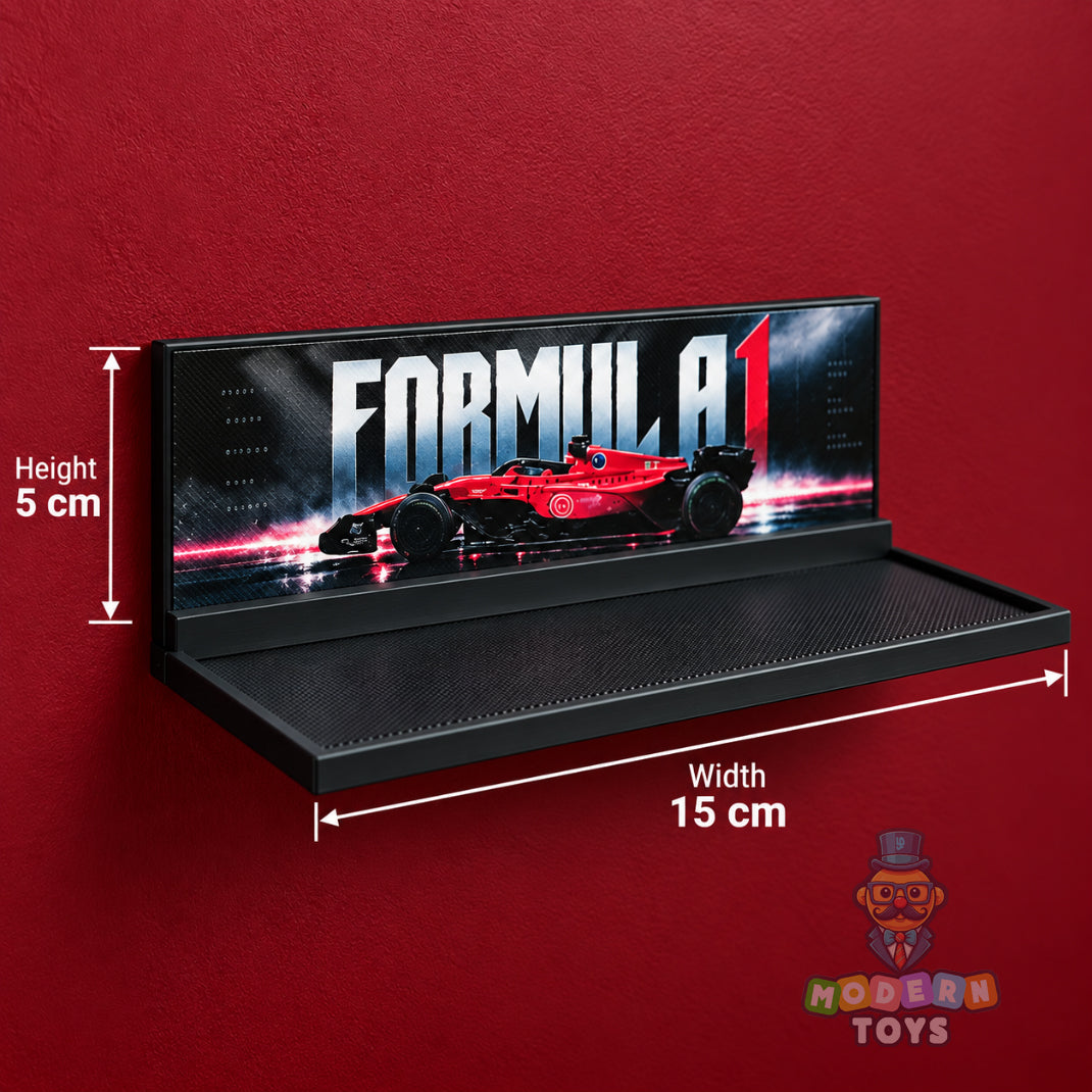 F1 Racing Car with Display Stand ( L - Stand )