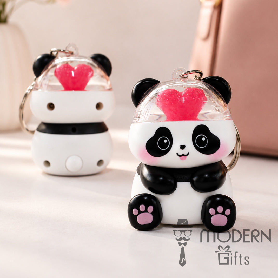 Panda I Love You Keychain