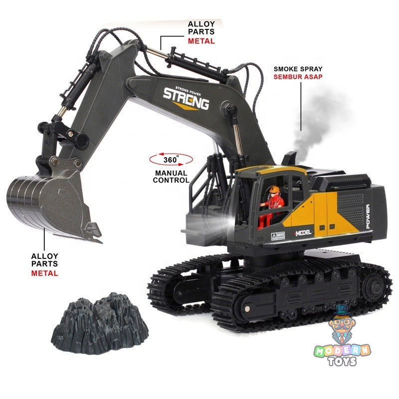 RC ALLOY EXCAVATOR -12 CHANNEL