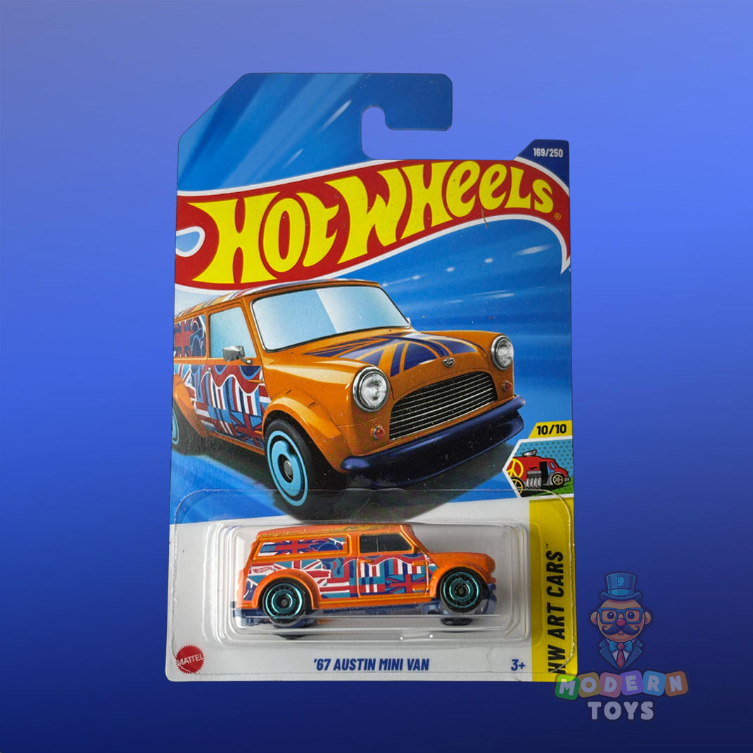 Hot Wheels ’67 Austin Mini Van – HW Art Cars Series