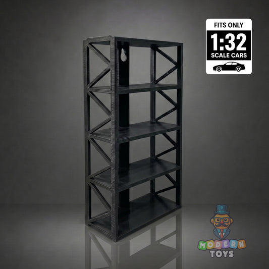 1:32 4- Rack Garage Car Wall Stand