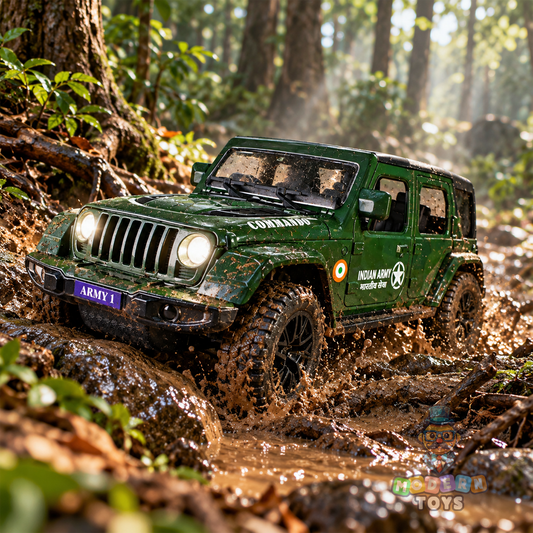 Indian Army RC Jeep 1:16 Scale