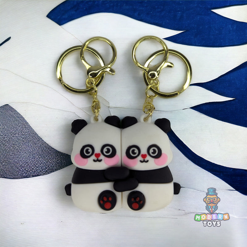 COUPLE MAGNETIC KEYCHAIN