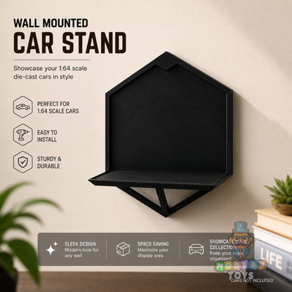 1:64 House Park Die Cast Car Wall Stand