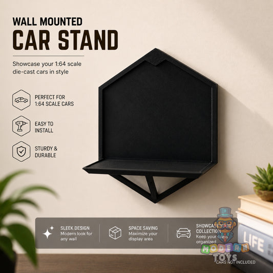 1:64 House Park Die Cast Car Wall Stand