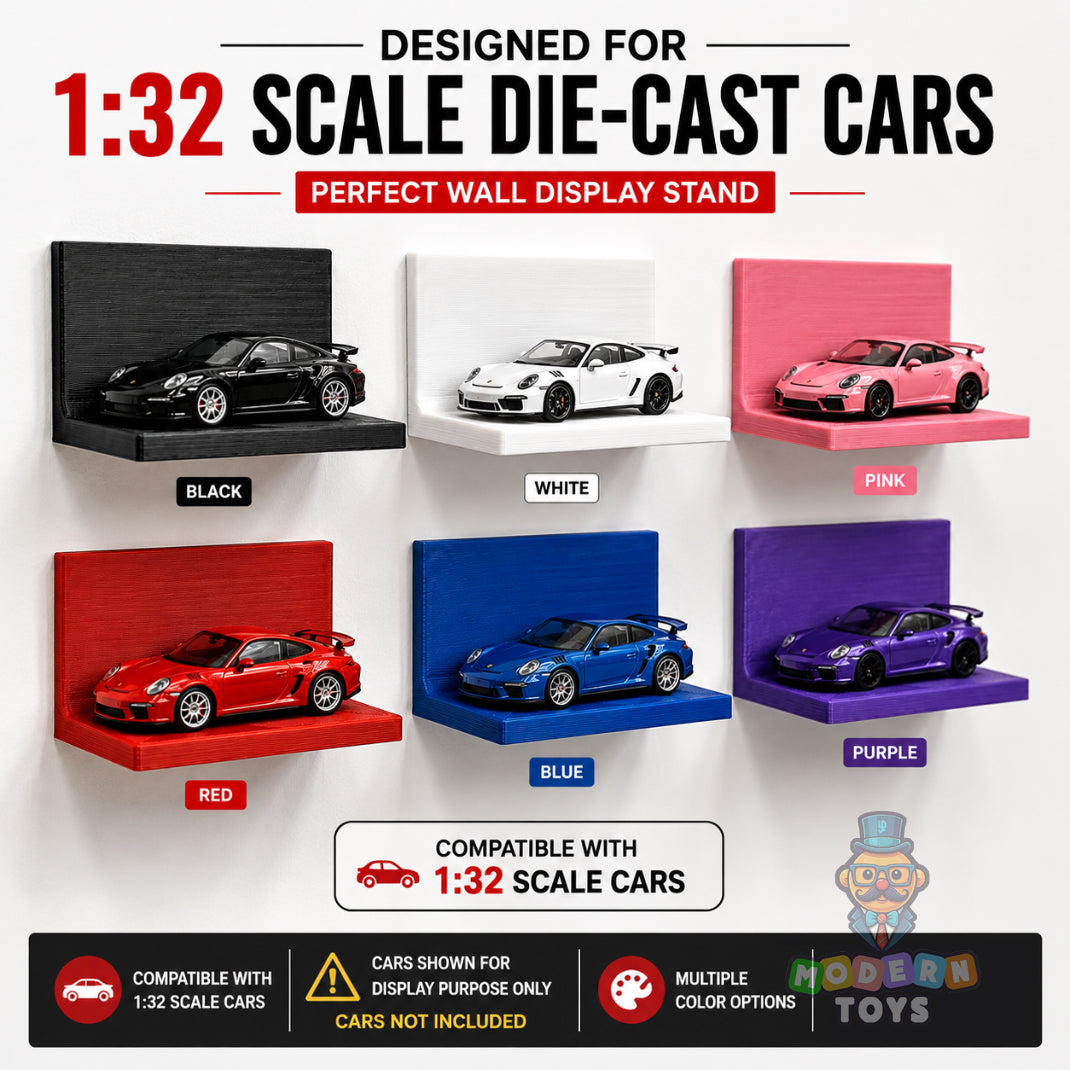1:32 Scale Car Wall Stand - Single