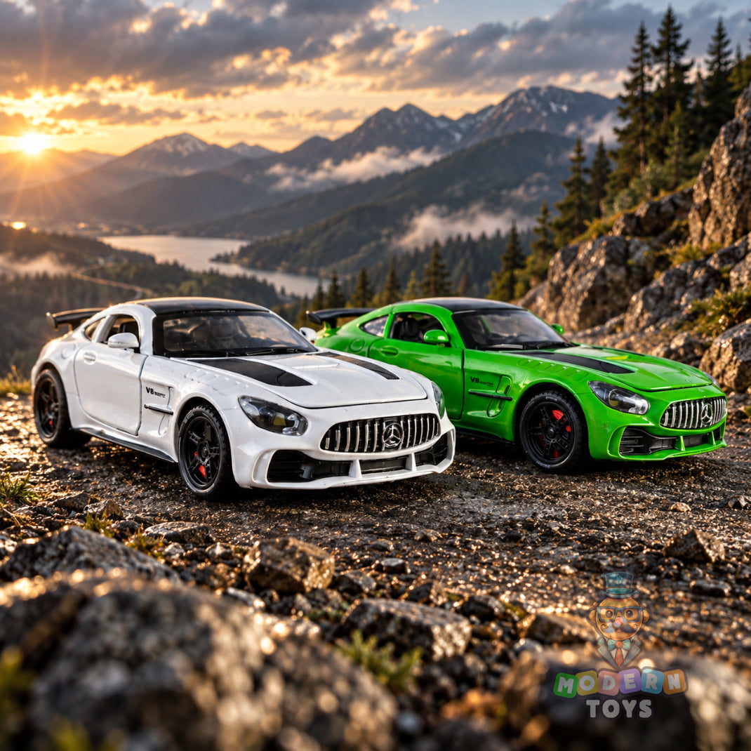 1:32 Pull Back Die-Cast Sports Car