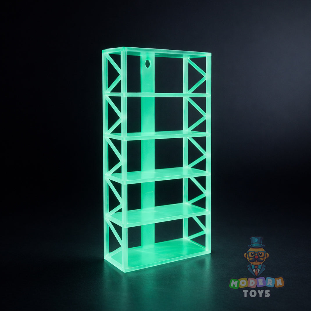 Glow Hot Wheels Display Stand – 5 Racks