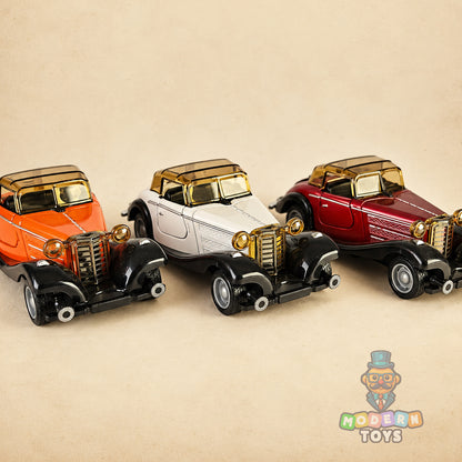 Vintage Pull Back Die-Cast Car
