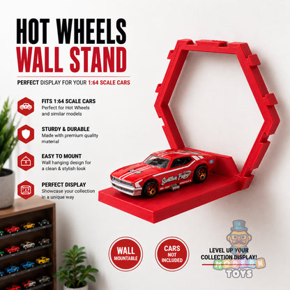1:64 Single Hexagon Die Cast Car Stand