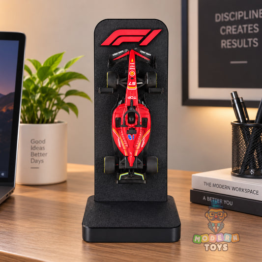 F1 Racing Car with Display Stand (Tabletop)
