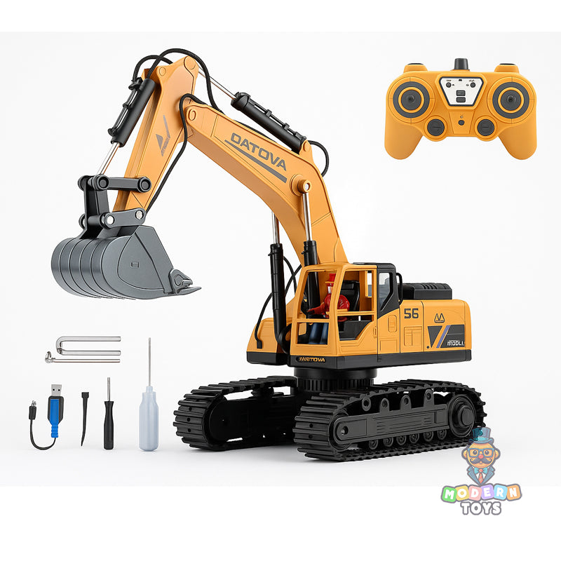 RC QA TOVA EXCAVATOR - 9 CHANNEL
