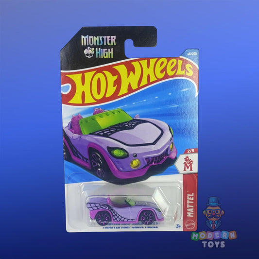 Hot Wheels Monster High Ghoul Mobile - Monster High Collectible Toy