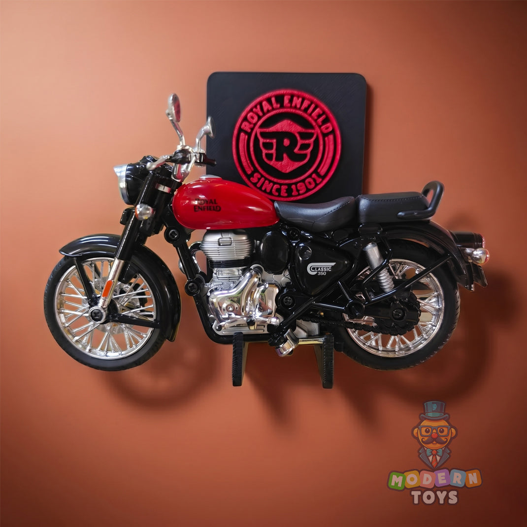 Royal Enfield Bike with Display Stand - COMBO
