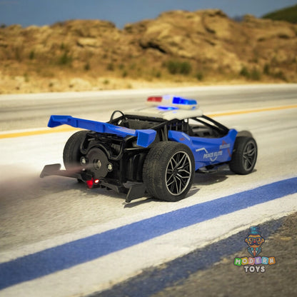 HIGH SPEED POLICE CAR