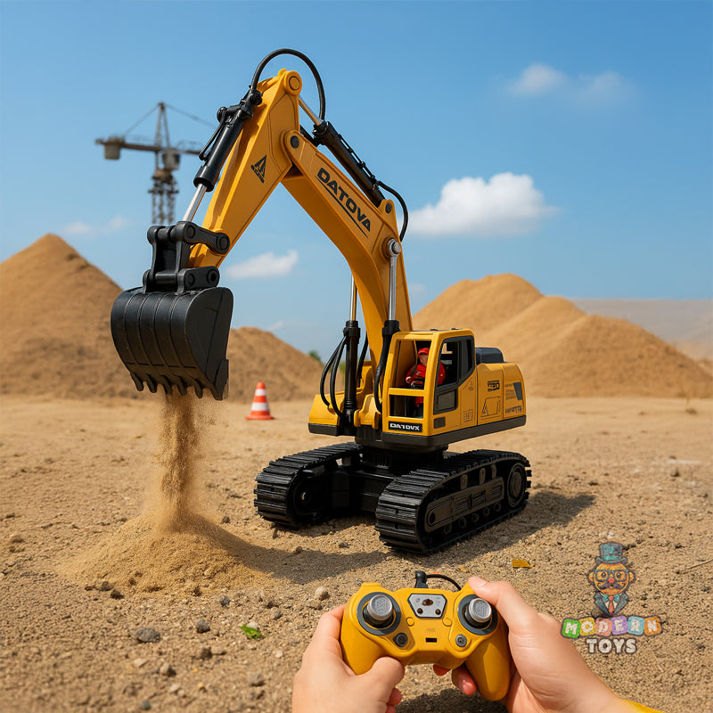 RC QA TOVA EXCAVATOR - 9 CHANNEL