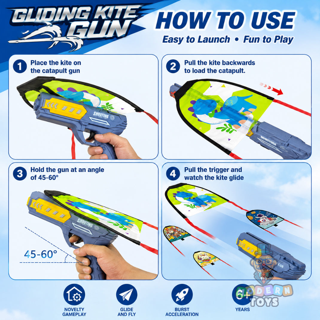 Gliding Kite Gun