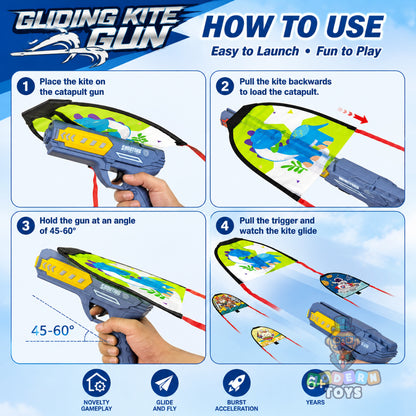 Gliding Kite Gun
