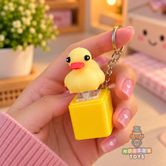 Cute Duck Sound Keychain