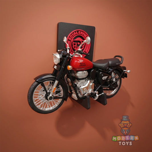 Royal Enfield Bike with Display Stand