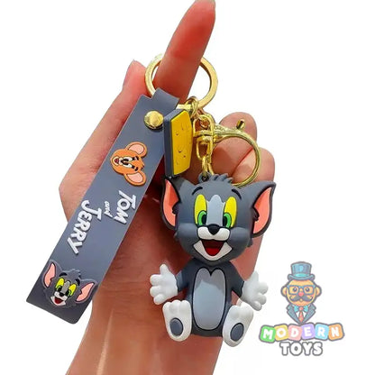 TOM AND JERRY KEYCHAIN