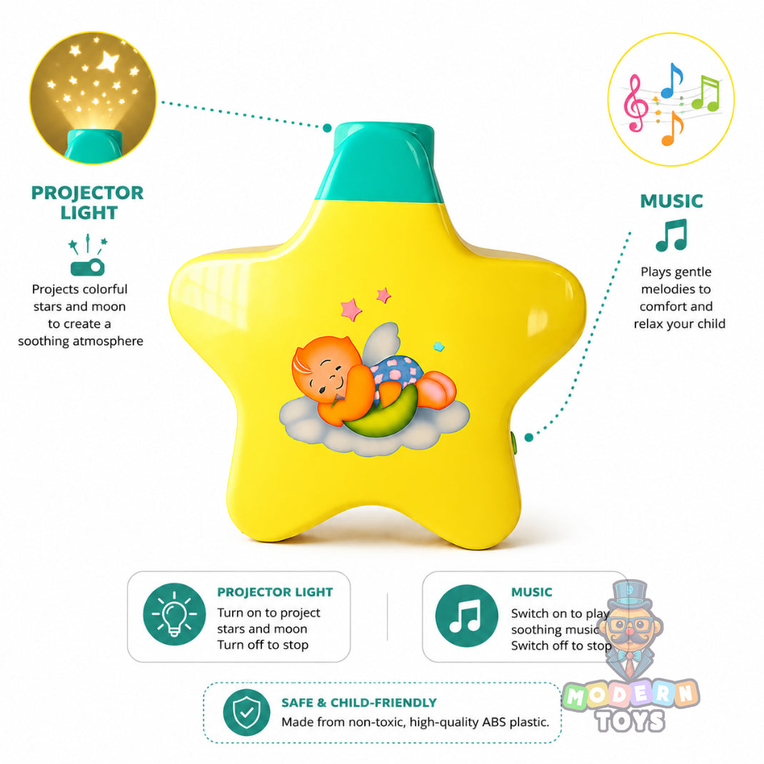 Little Angel Music Projector Lamp