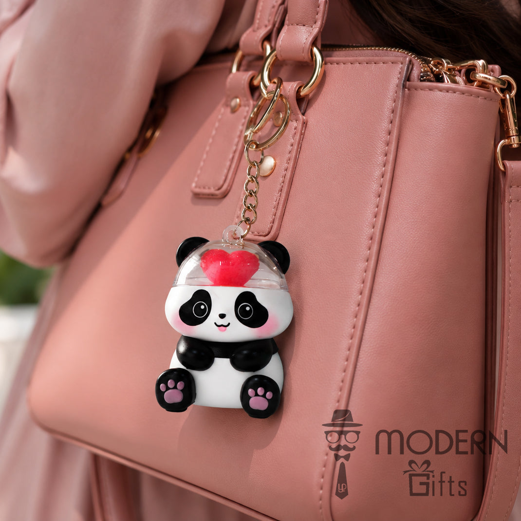Panda I Love You Keychain