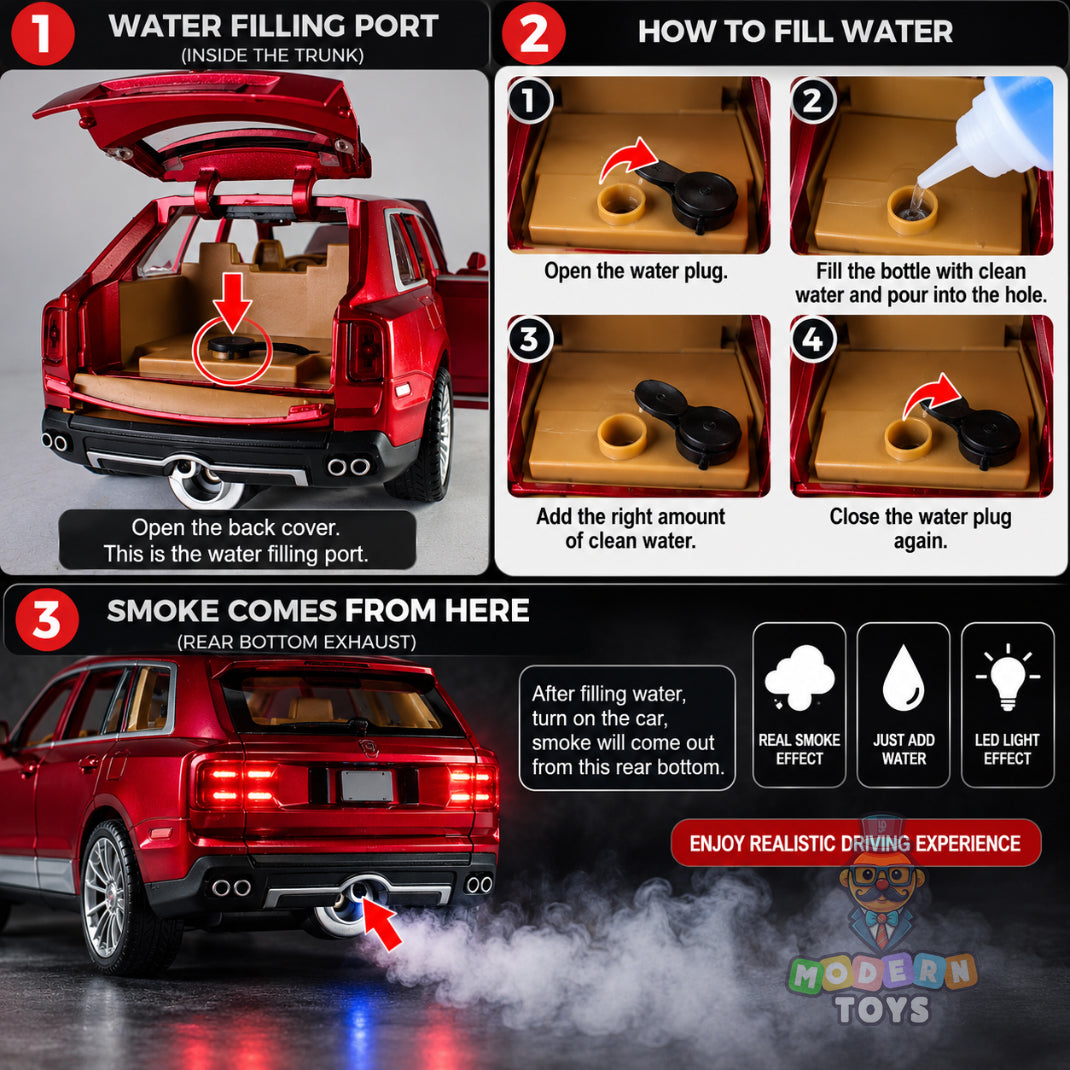 Rolls-Royce RC Car with Water Spray Effect