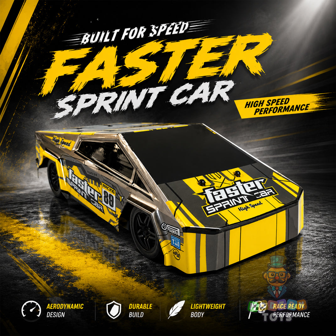 Faster Sprint RC Car