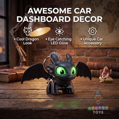 Mini Dragon LED Keychain