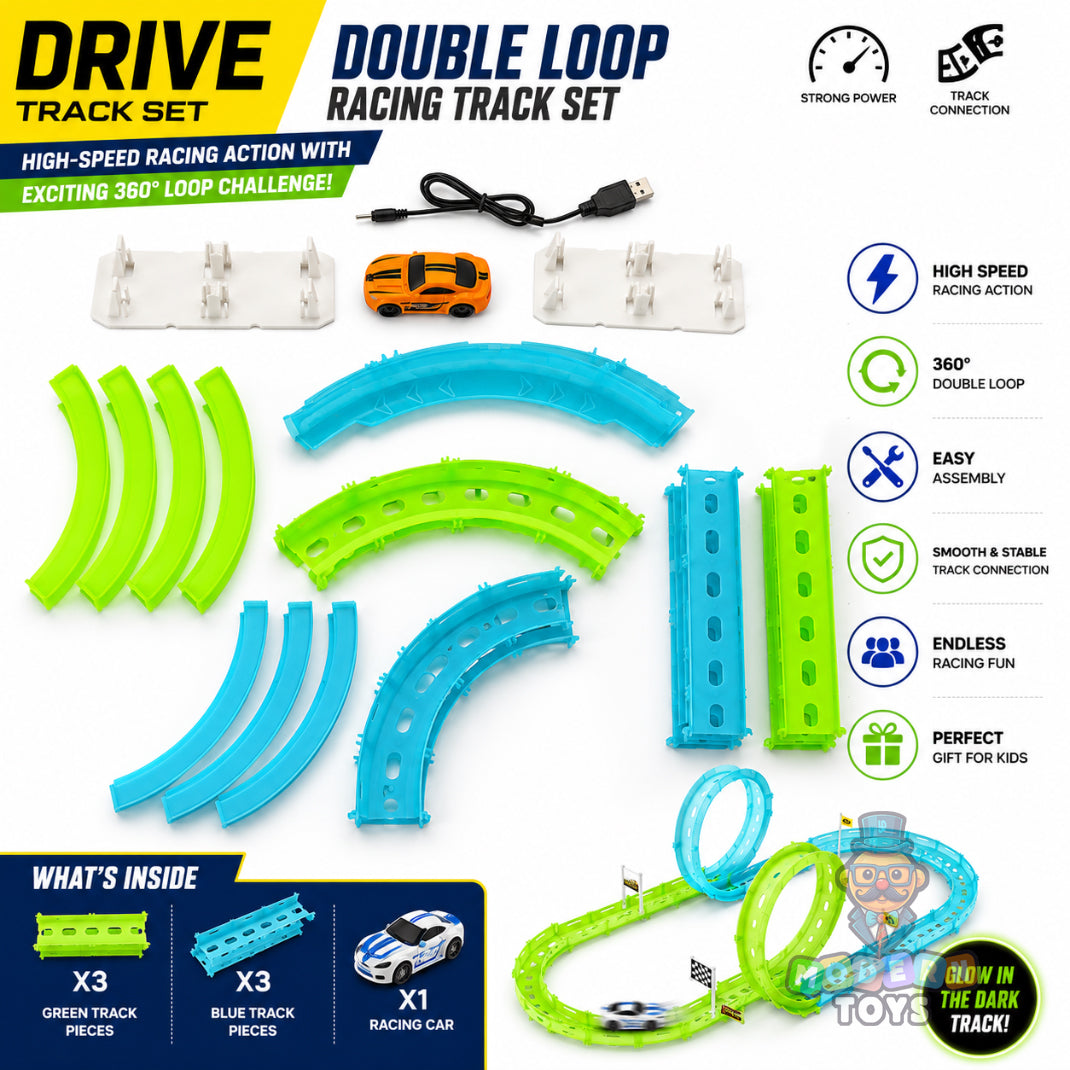 Fast Drive Glow Track Set