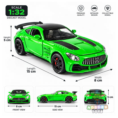 1:32 Pull Back Die-Cast Sports Car