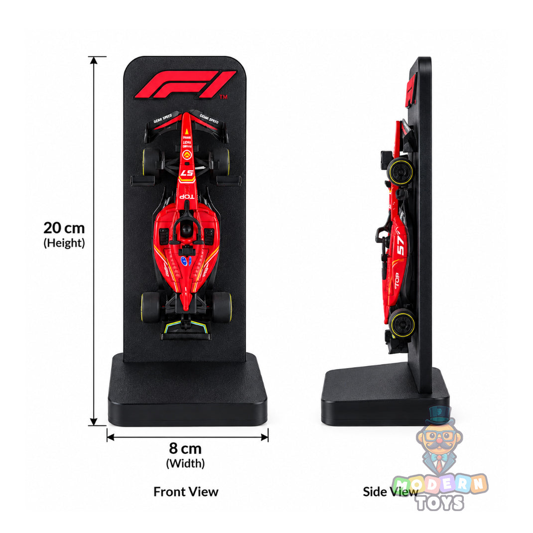 F1 Racing Car with Display Stand (Tabletop)