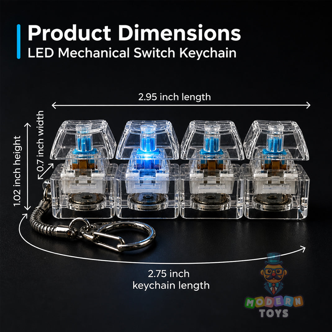 LED Switch Keychain