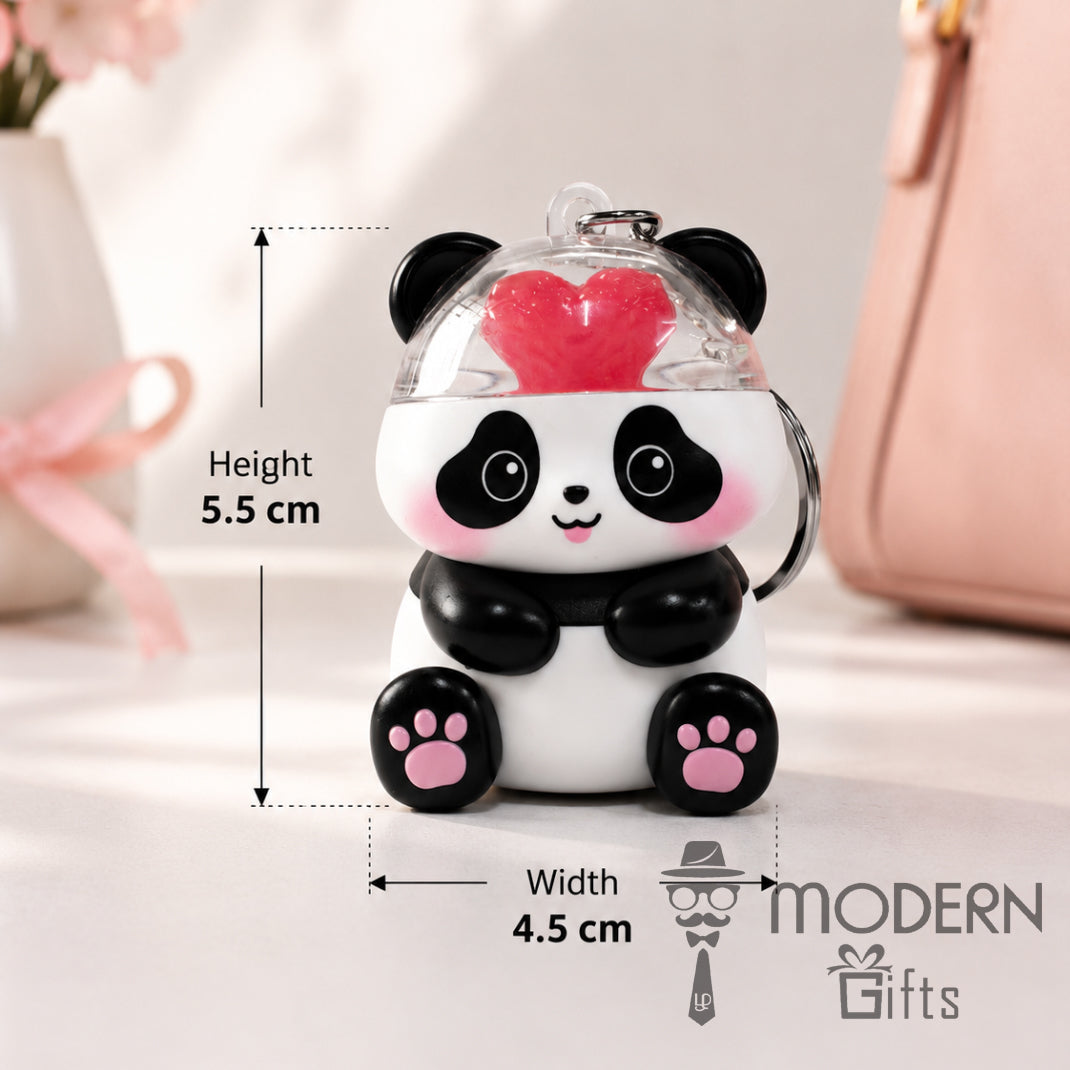 Panda I Love You Keychain
