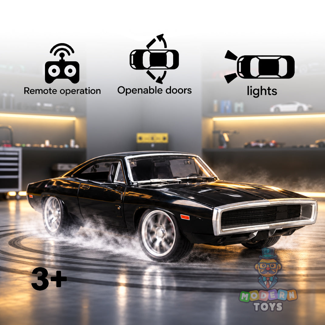 MOKA Remote Control RC Car – Black Sports Car