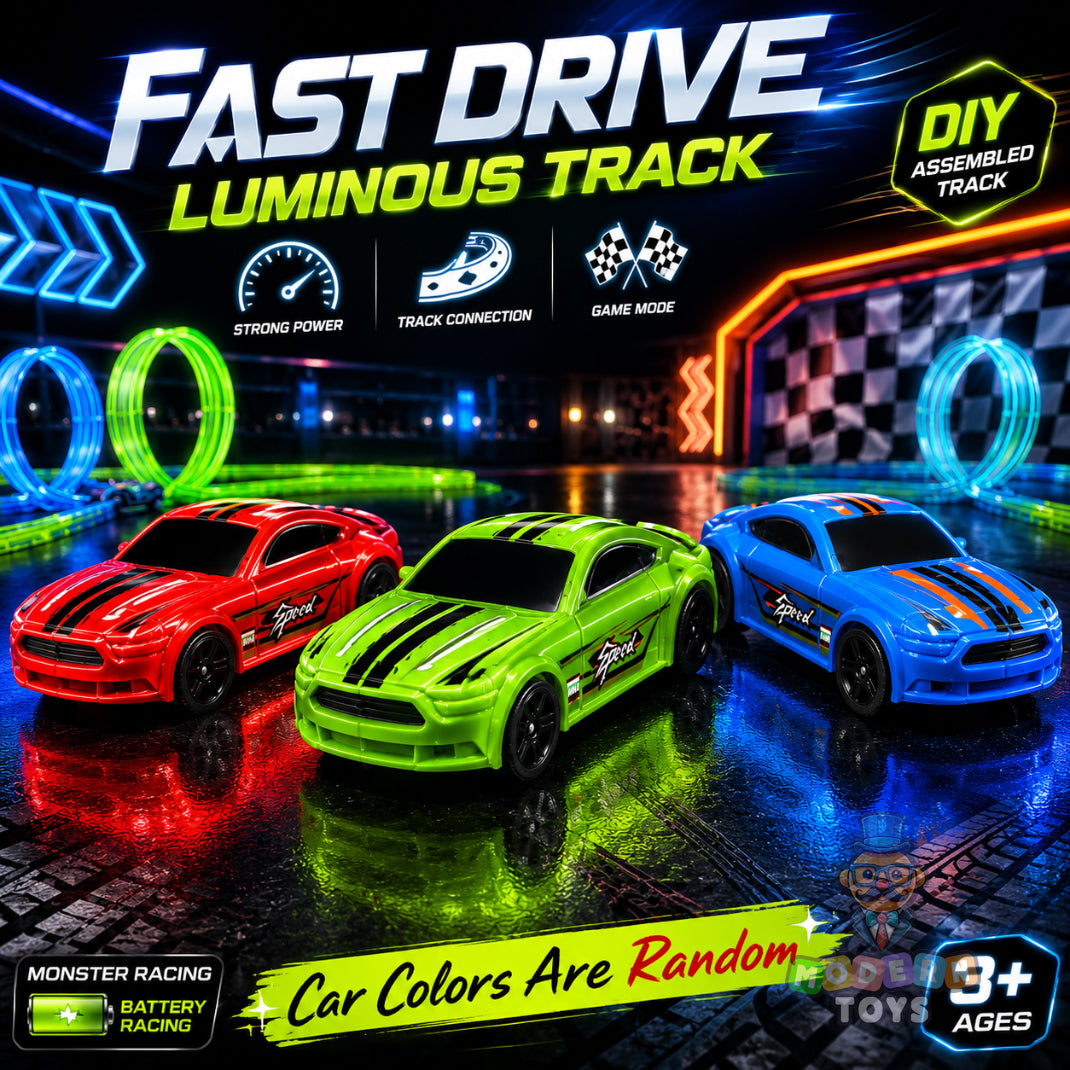 Fast Drive Glow Track Set