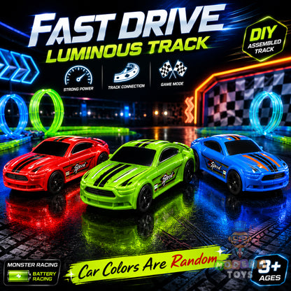 Fast Drive Glow Track Set