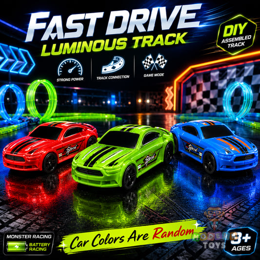 Fast Drive Glow Track Set