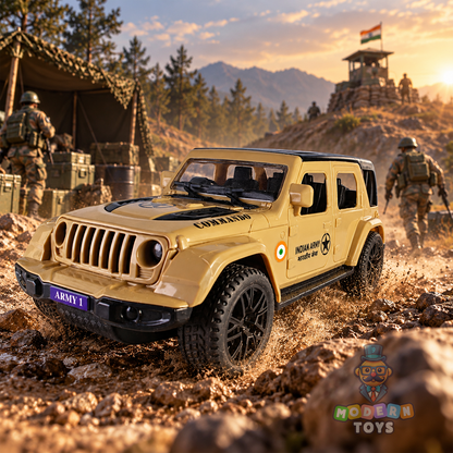 Indian Army RC Jeep 1:16 Scale