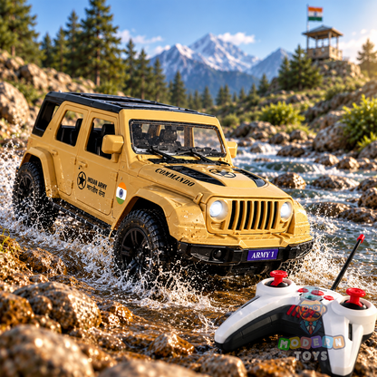 Indian Army RC Jeep 1:16 Scale