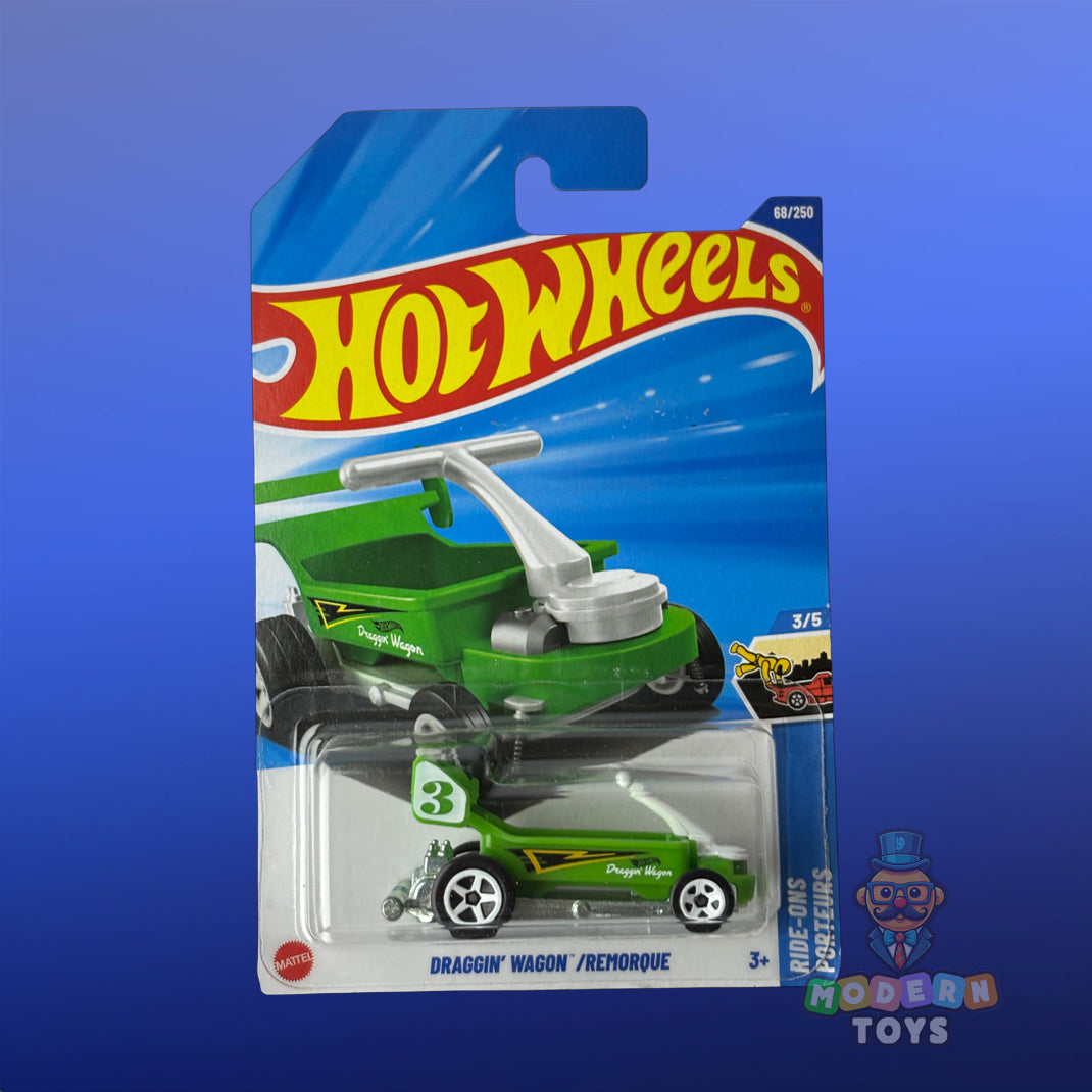 Hot Wheels Draggin’ Wagon Green | HW Ride-Ons 3/5 | 2025 Collector 68/ ...
