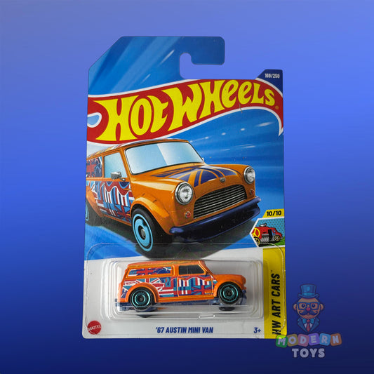 Hot Wheels ’67 Austin Mini Van – HW Art Cars Series